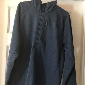 North face 1/4 zip men’s M navy